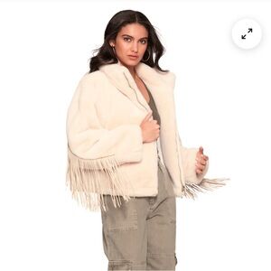 Blue Revival Dancing in the Moonlight Fringe Jacket XS